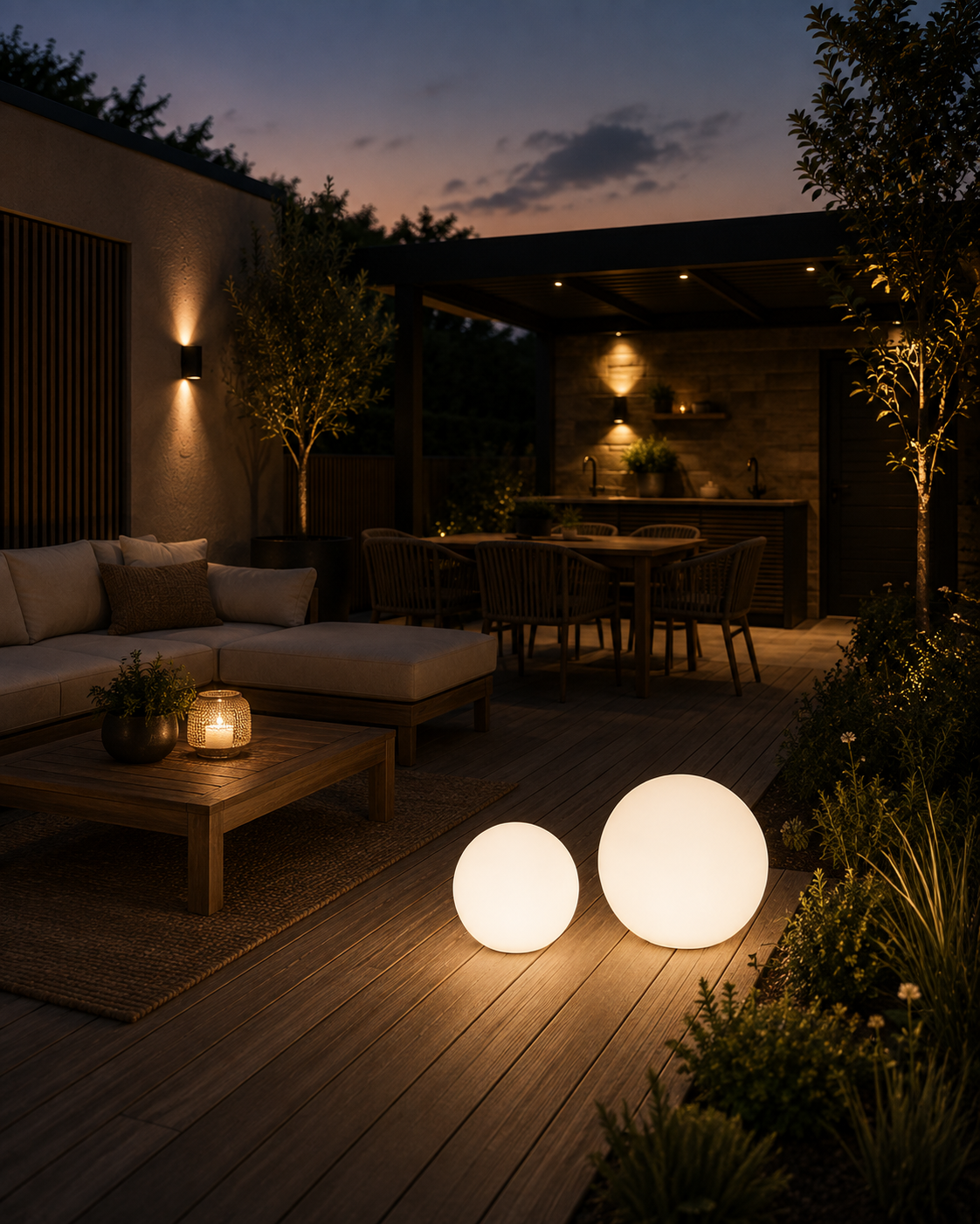 The Lumora Outdoor Lights